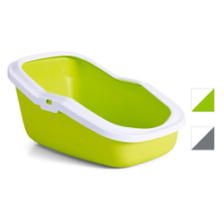 Savic Cassetta igienica Aseo con bordo alto - verde chiaro / bianco precio