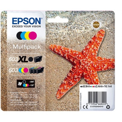 Epson  C13T03A940 cartuccia dinchiostro Originale Nero, Ciano, Magenta, Giallo Multipack 4 pezzoi