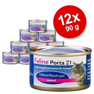 Feline Porta 21 12 x 156 g - Tonno con Sarde