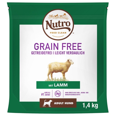 Nutro Grain Free Cane Adult Agnello - 7 kg