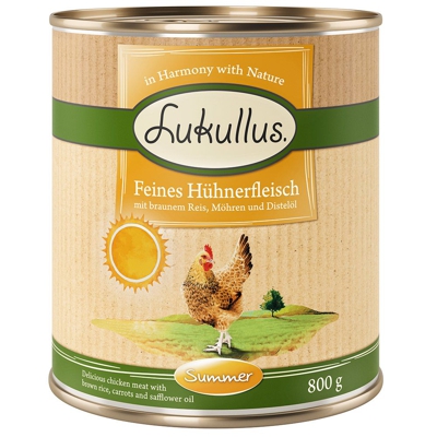 Lukullus Menù Estivo: Pollo delicato e Tenero salmone - 6 x 800 g Tenero Salmone
