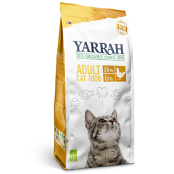 Yarrah Bio crocchette con Pollo bio per gatti - 2,4 kg en oferta