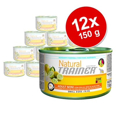 Trainer Natural Adult Small & Toy 12 x 150 g - con Manzo