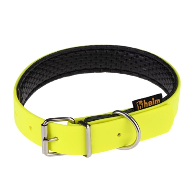 Collare Heim BioThane® giallo fluo - Tg. 60