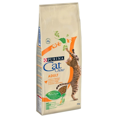 Purina Cat Chow Adult Pollo e Tacchino - 15 kg