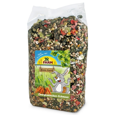 JR Farm Delizia per conigli nani - Set %: 2 x 2,5 kg