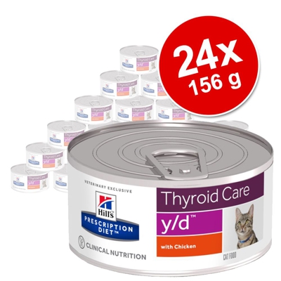 Hill's Prescription Diet umido per gatti 24 x 156 g - s/d Urinary Care