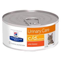 Hill's Prescription Diet c/d Multicare Urinary Care umido per gatti - Set %: 24 x 156 g en oferta