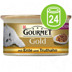 Gourmet Gold Doppio Piacere 24 x 85 g - Anatra e Tacchino precio