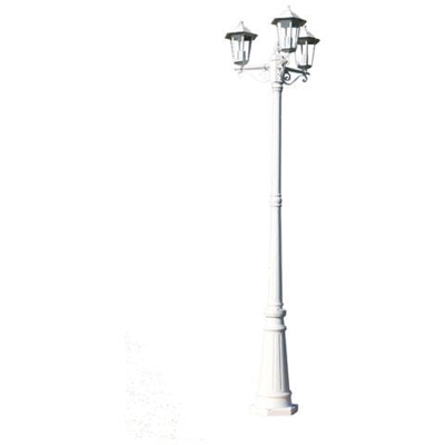 Lampione da Giardino in Alluminio Altezza 215 cm