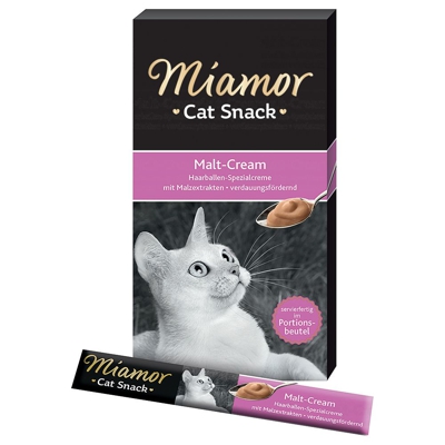 Miamor Cat Snack Malt-Cream - % 24 x 15 g