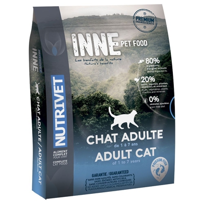 Nutrivet Inne Cat Adult Fish - 3 kg (2 x 1,5 kg)