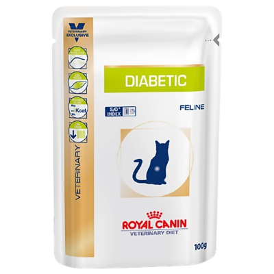 Royal Canin Diabetic Veterinary Diet - 12 x 100 g