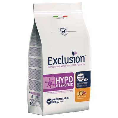 Exclusion Diet Hypoallergenic Anatra & Patate - Set %: 2 x 12,5 kg