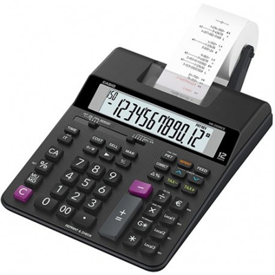 Casio  HR-200RCE Scrivania Calcolatrice con stampa Nero calcolatrice HR-200RCE-WA