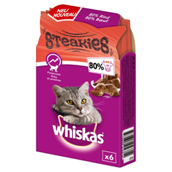 Whiskas Steakies - Set %: 6 x 30 g Pollo en oferta