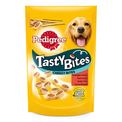 Snack Pedigree Tasty Bites - Cheesy Bites Formaggio & Manzo 140 g precio