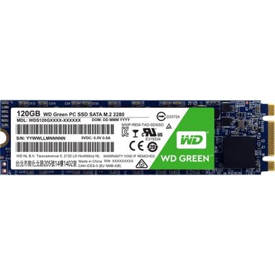 Green M.2 120 GB Serial ATA III, Disco a stato solido