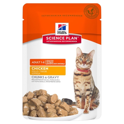 Hill's Science Plan Adult 1-6 Optimal Care - 12 x 85 g, Pollo