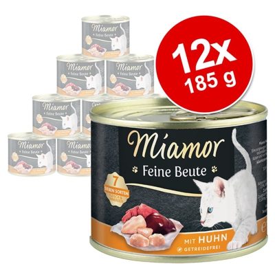 Miamor Feine Beute 12 x 185 g - Anatra