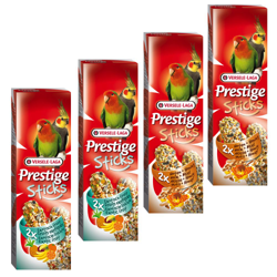 Pacco misto Versele-Laga Prestige Sticks Parrocchetti - 4 x 2 Stick (560 g) precio