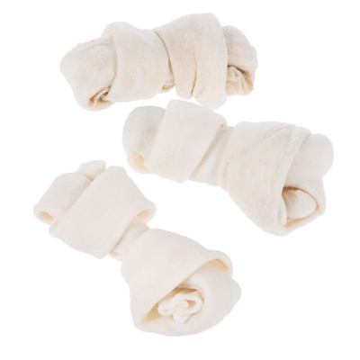 Barkoo Ossi naturali annodati - 3 pz da 16 cm (330 g)