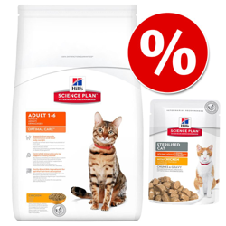 Set prova misto! Hill's Science Plan secco + umido - Kitten Tonno (2 kg) características