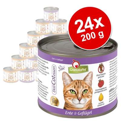 GranataPet DeliCatessen 24 x 200 g - Vitello PURO