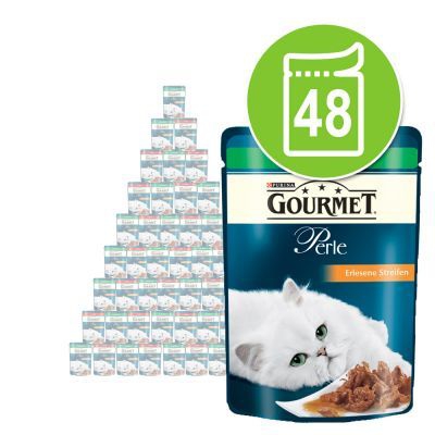 Gourmet Perle 48 x 85 g - Filettini con Manzo