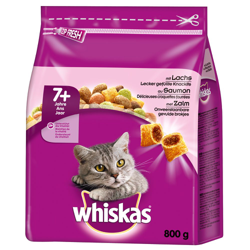 Crocchette Whiskas 7+ Senior Salmone - 800 g características