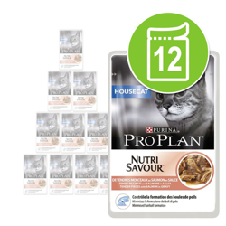 12 x 85 g Pro Plan Nutri Savour - Sterilised Teneri Pezzetti con Manzo in Salsa en oferta