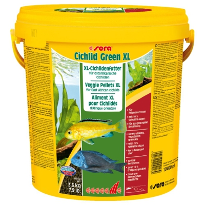 Sera Cichlid Green XL - 10 L
