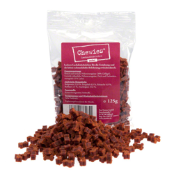 Mini ossi da masticare Chewies (semi-umidi) - Set %: Salmone 4 x 125 g características