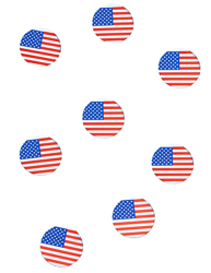 150 coriandoli da tavola bandiera USA en oferta