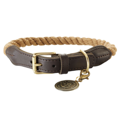 Collare Hunter List in corda beige - 60 cm x Ø 12 mm características