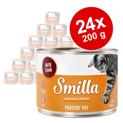 Smilla Delizie al Pollo 24 x 200 g - Tenero pollo e manzo