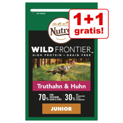 1 + 1 gratis! 2 x 1,5 kg Nutro Wild Frontier per cani - Grain Free Adult Small Agnello precio