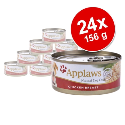 Applaws in Brodo 24 x 156 g - Pollo, Prosciutto & Verdure