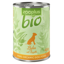 zooplus Bio Pollo con Carota - 6 x 400 g precio