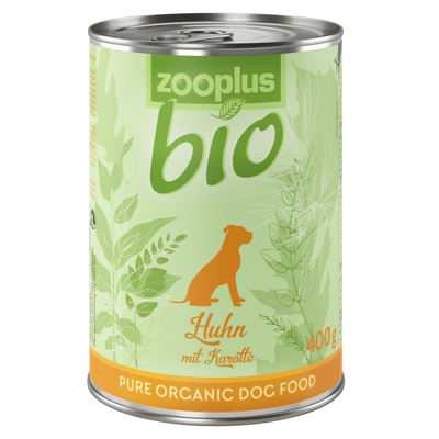 zooplus Bio Pollo con Carota - 6 x 400 g