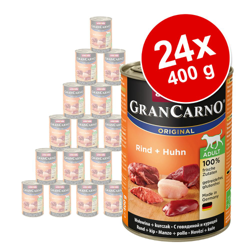 Animonda GranCarno Original 24 x 400 g - Adult Manzo & Salmone con Spinaci características