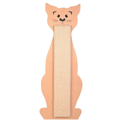 Graffiatoio Trixie a forma di gatto - L 59 cm x P 21 cm