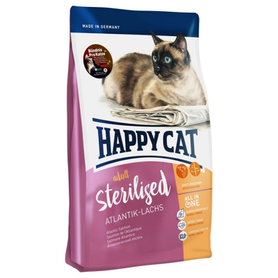 Happy Cat Sterilised Salmone dell'Atlantico - Set %: 2 x 10 kg