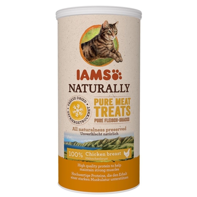 IAMS Naturally Snack liofilizzati - 20 g Anatra