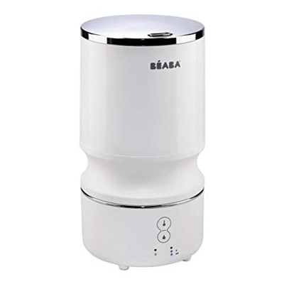 920.329 Umidificatore A Vapore Freddo Silenzioso, Adatto Per Cameretta Neonati E Bimbi, Silenzioso, Autonomia Elevata, Compatto E Di Design, Bianco