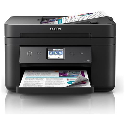 Stampante Multifunzione WF-2860DWF Inkjet a Colori Stampa Copia Scansione Fax A4 33 / 20 Ppm Ethernet, NFC / USB / Wi- Fi