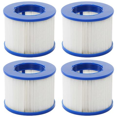 Set 4x Filtro Cartuccia Di Ricambio Per Piscine Idromassaggio Hwc-e32