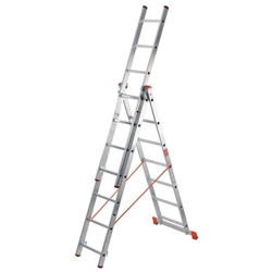 Scala Tripla In Alluminio Gradini 3 X 7 características