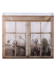 Tenda  con stampa zombie per Halloween características