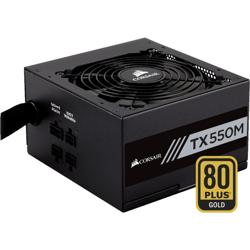 TX550M alimentatore per computer 550 W 20+4 pin ATX ATX Nero, Alimentatore PC precio